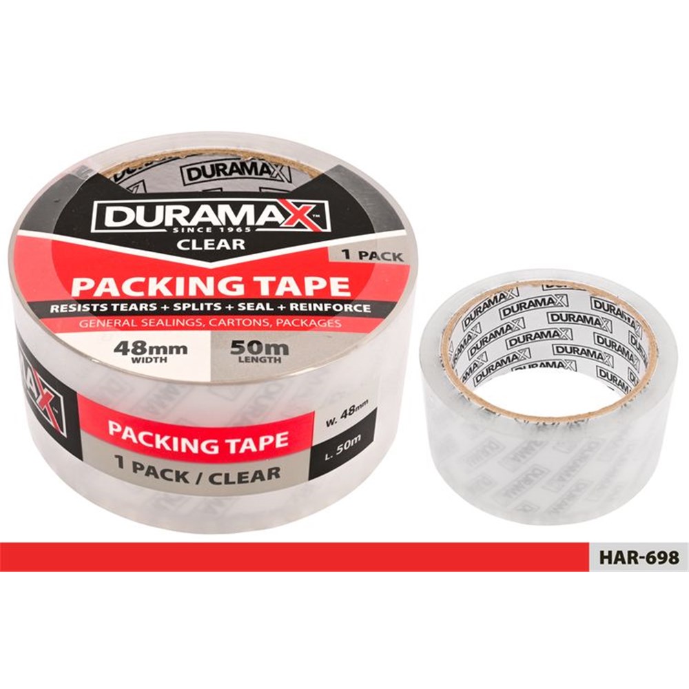 Duramax Packing Tape Clear48mm x 50m